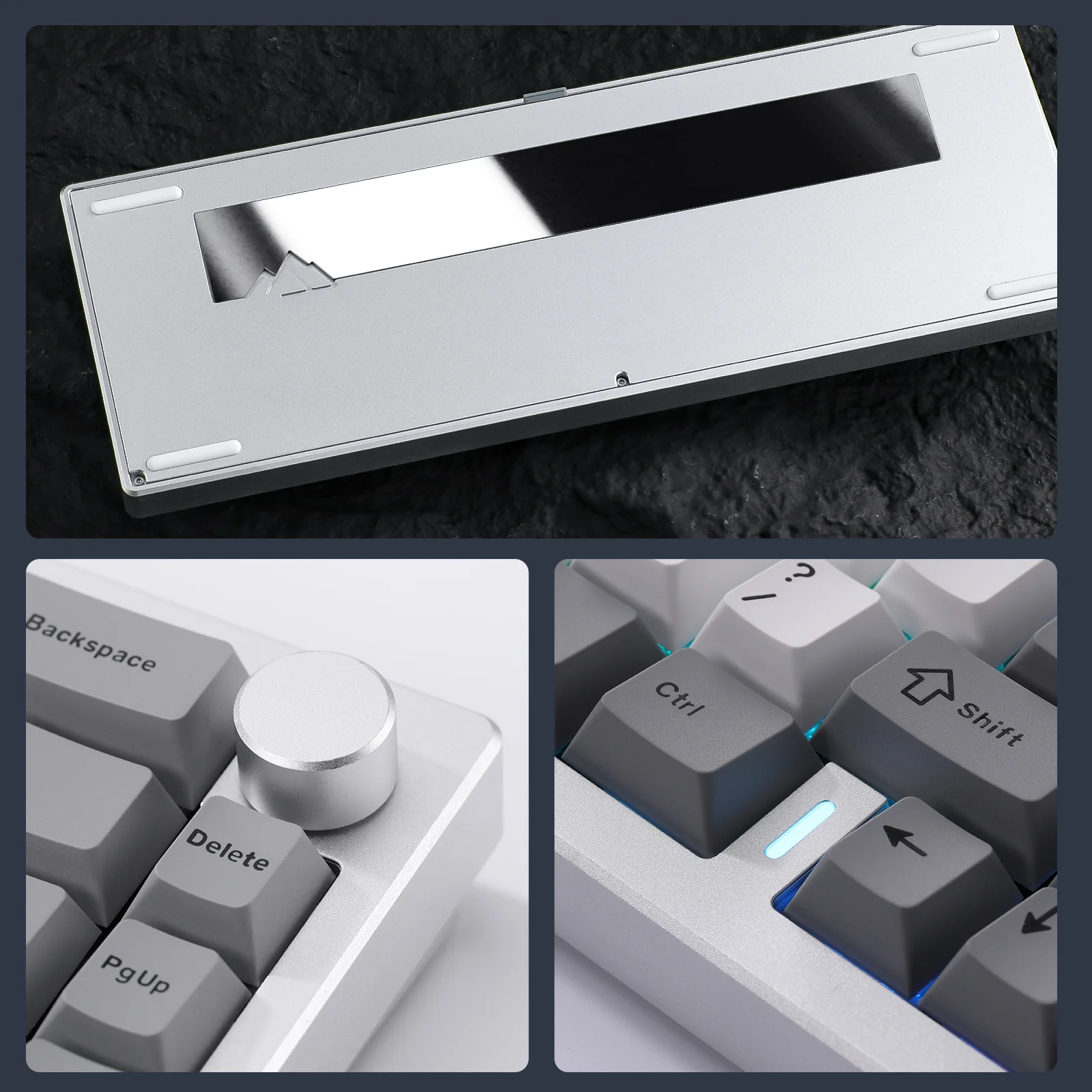 YUNZII AL68 QMK/VIA Custom Mechanical Keyboard - Image 9