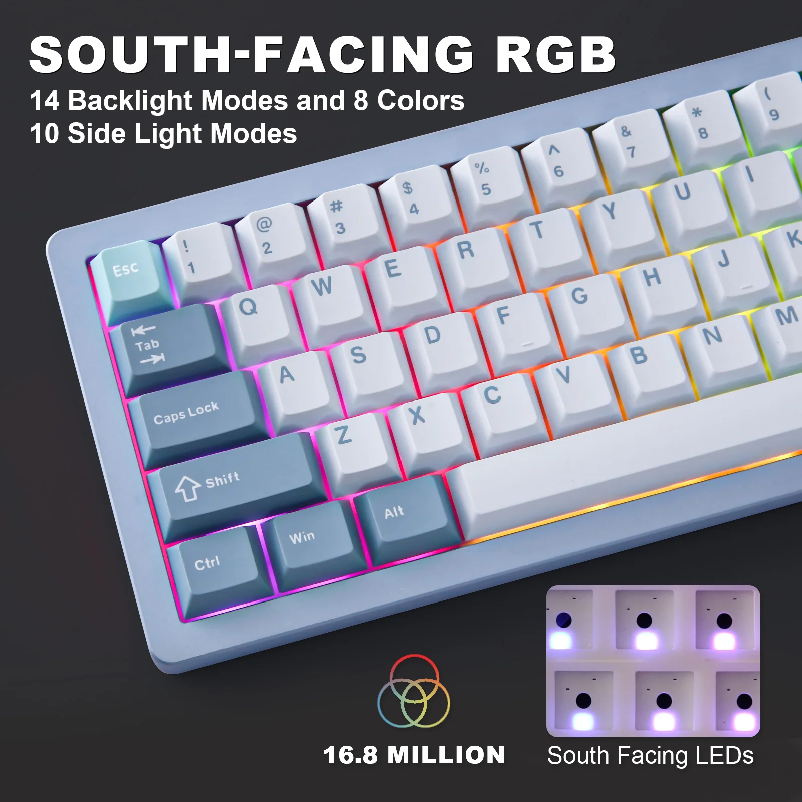 YUNZII AL71 Full Aluminum Mechanical Keyboard - Image 11