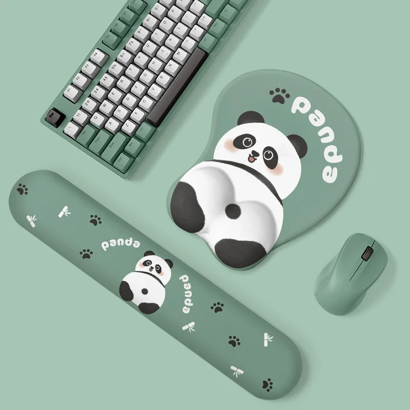 YUNZII Animal Mouse Pad & Keyboard Wrist Rest - Image 19