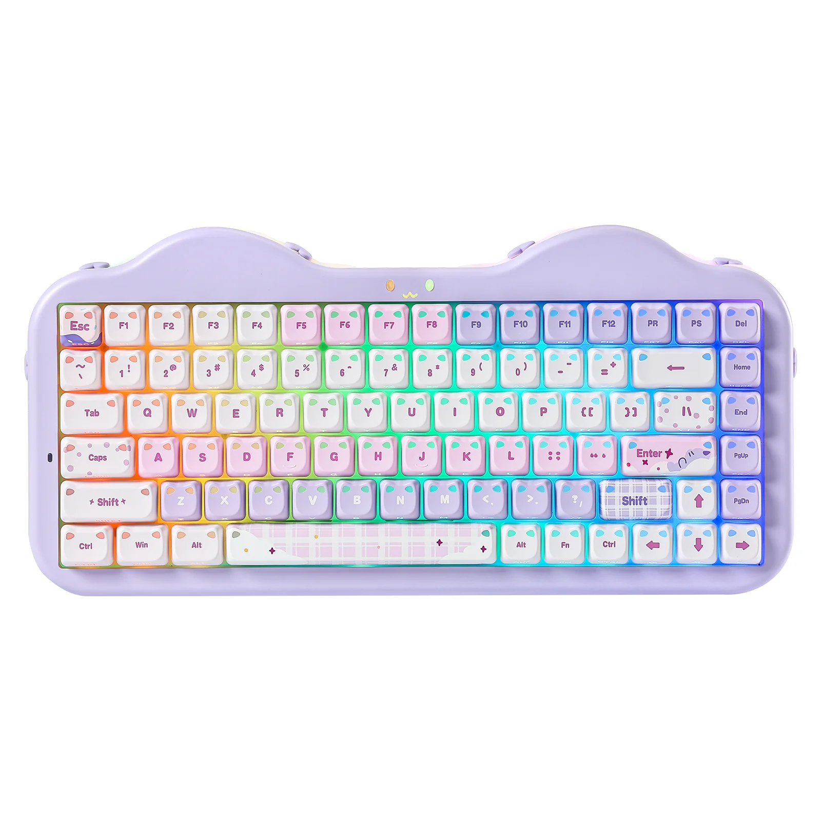 YUNZII C75 MAO Cake Kitten Wireless Mechanical Keyboard - Image 2
