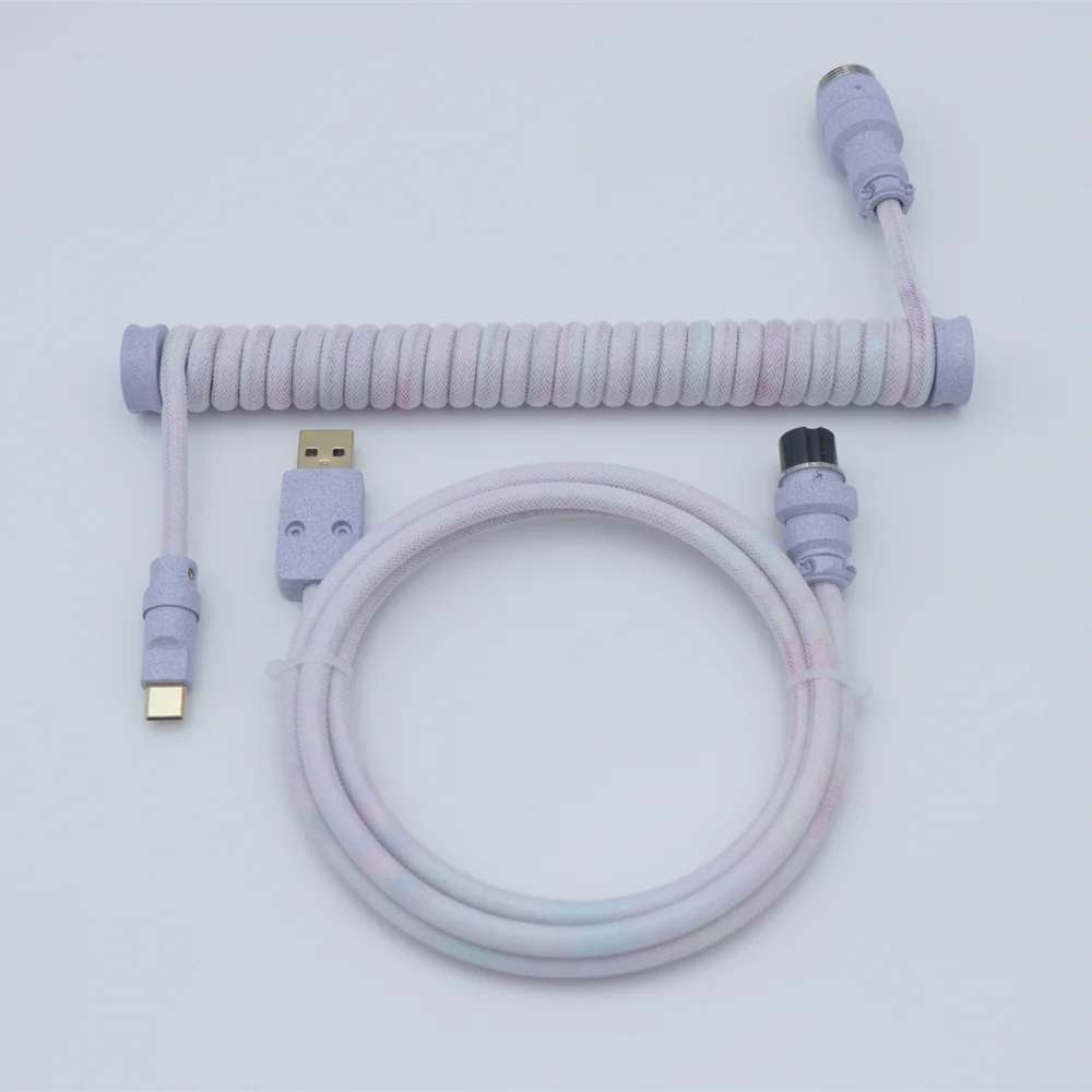 YUNZII Custom Coiled Aviator USB Cable Cord- Fairy Tales - Image 3