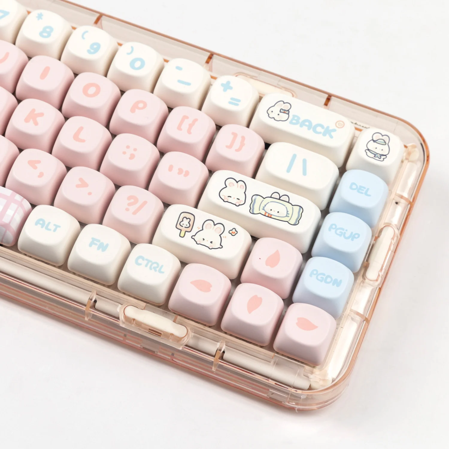 YUNZII Toffee Bunny Keycap Set - Image 5