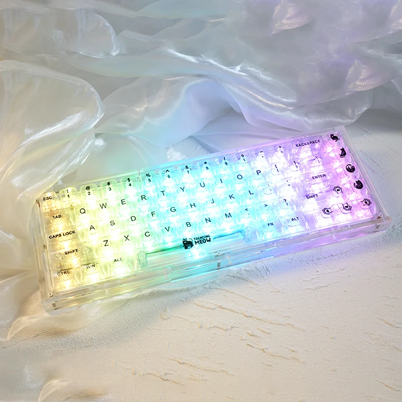 YUNZII Transparent MDA Profile Keycap Set - Image 4