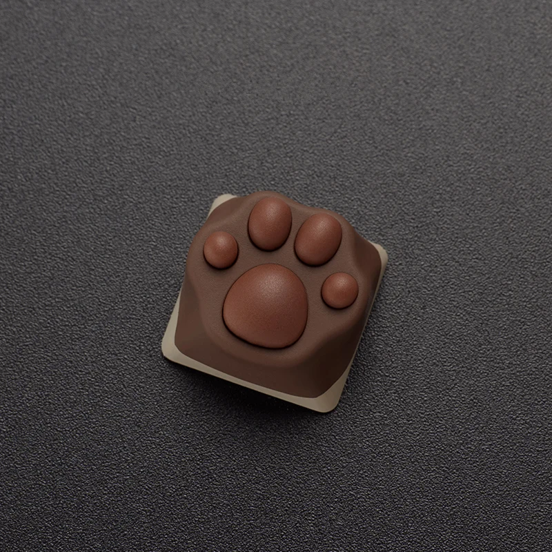 YUNZII ZOMO MULTI-COLOR SILICONE KITTY PAW ARTISAN KEYCAP - Image 5
